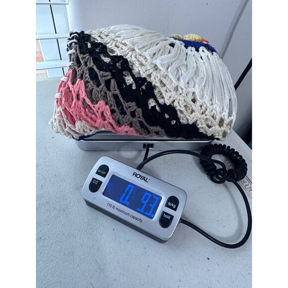 Womens Coquette Crochet Open Knitted Top Size S/M Boho Festival Hippie Earthy - Picture 12 of 13